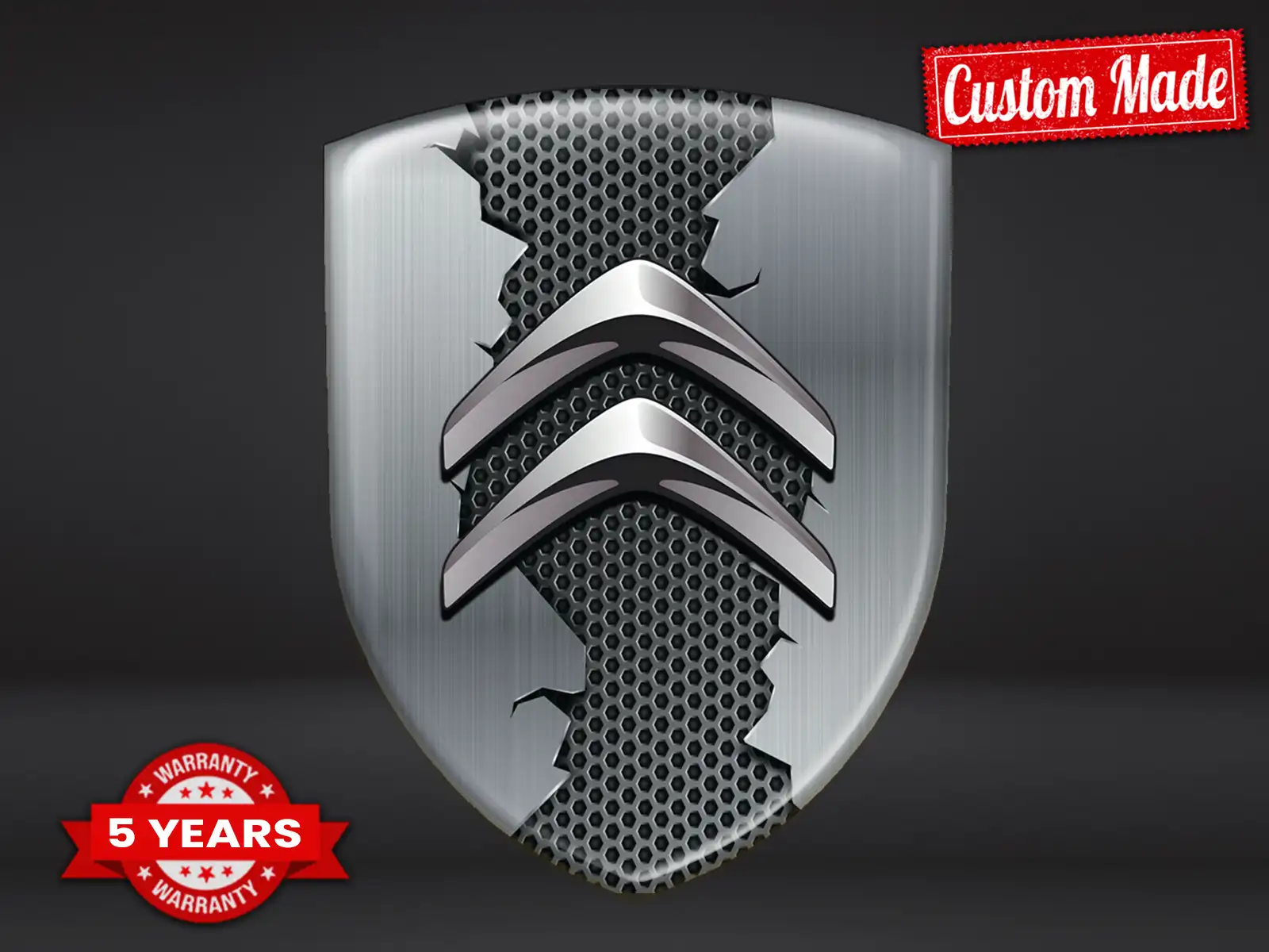 Citroen Domed Emblem Performance Max Stilvoll Langlebig Pro